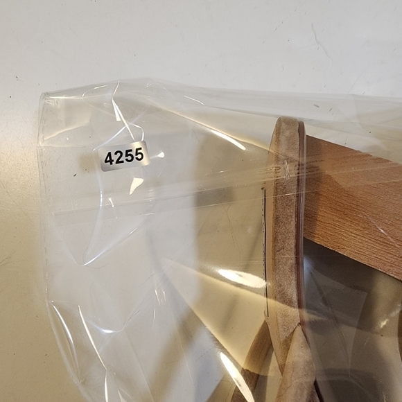 Steve Madden Honey Slide Block heels Strappy Leather Upper Sandals size 9.5M - Picture 9 of 9